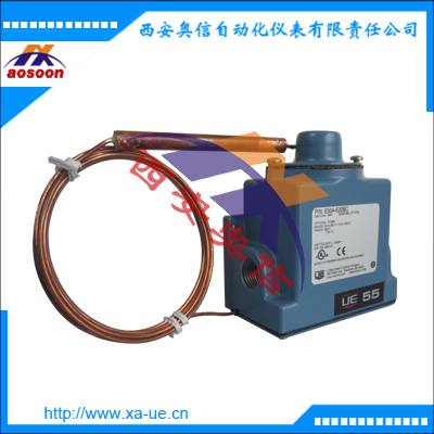 E55-L24HT美国UE毛细管式温度开关不锈钢温包 带刻度盘 防篡改
