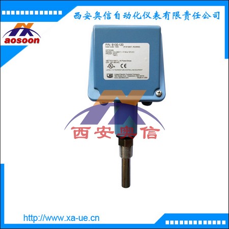 美国UE温度控制器B100-121-M408高温开关218.3°C