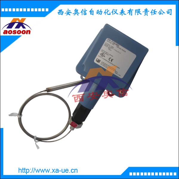 美国UE温度开关E100-5BS-M408 不锈钢毛细管温控器